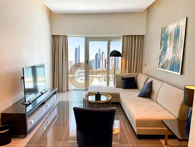High-Floor 1BR | Furnished | Pool & Downtown View