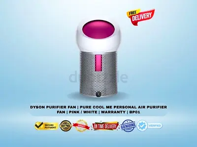 Dyson Purifier Fan | Pure Cool Me Personal Air Purifier Fan | Pink / White | Warranty | BP01