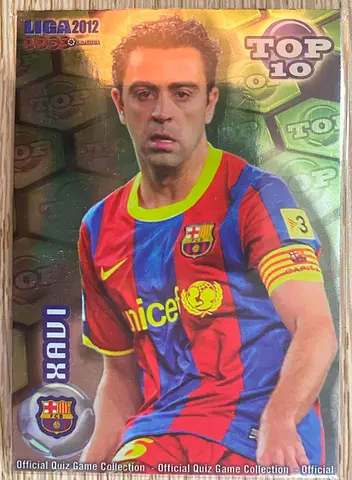 Xavi - 2011-12 Mundicromo Las Fichas de la Liga 613