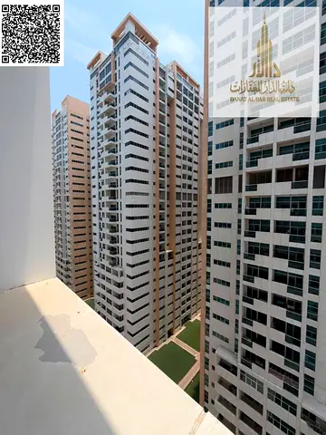 🏠 فرصة كاش مميزة! شقة 2BR بمساحة ضخمة 1,460 قدم في أبراج عجمان وان