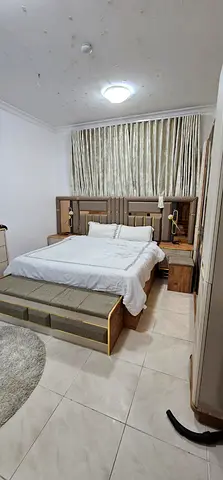 Fully furnished luxury 1bhk with Free parking just in 40k near Nahda park shj call Mr.Naveed