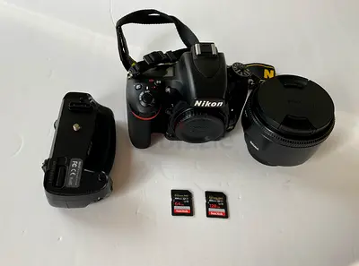 Nikon D750 with Sigma lens 50mm f1.4