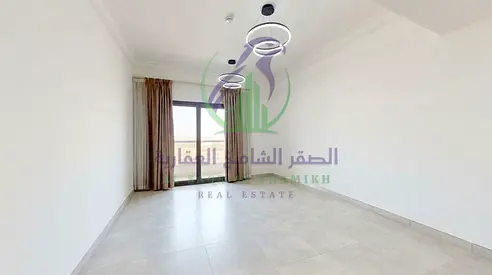 Three Bedroom Apartment for Annual Rent in Al Khan Sharjah First Tenant Modern Finishing Balcony Two Bathrooms