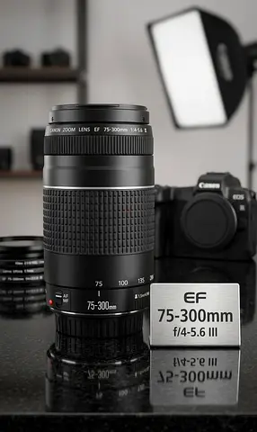 فرصة بسعر مميز | عدسة Canon 75-300mm III جديدة كلياً بكرتونتها الأصلية Let's Go dubizzle.com | Pl