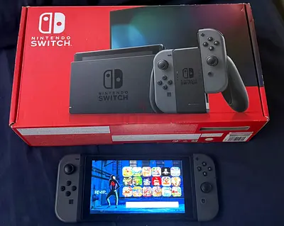 Modded Nintendo Switch v2 extended battery life