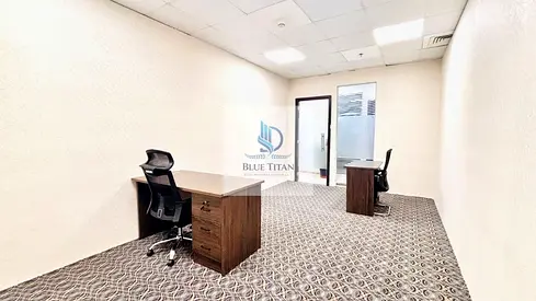Separate Furnished Office With All Utilities Included Furnished Office With All Facilities | Dewa Chiller Wifi Free | Prime Location