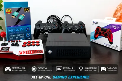 LZAKMR GAMEBox — The Ultimate Retro Console