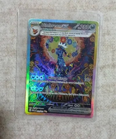 Umbreon ex - Prismatic Evolution - Single Pokémon Trading Card (Sleeved)