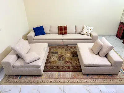 Minotti Moore Sofa by Rodolfo Dordoni - Iconic Italian Luxury Masterpiece ( In Beige )