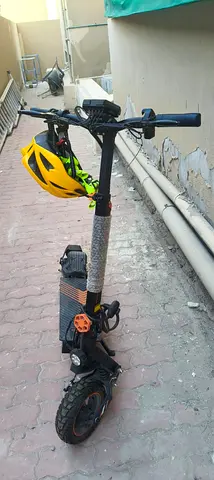 Used F1 Pro Electric Scooter — Rear Wheel & Deck, Good Working Condition
