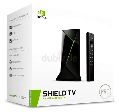 NVIDIA SHIELD TV Pro 2019 – 4K HDR, Dolby Vision/Atmos – Boxed with Accessories