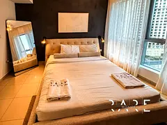 Vacant | Upgraded 1 Bed | Pool & Partial Marina View | 8th Floor
