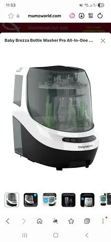 Baby Brezza Bottle Washer Pro All-In-One - Works Perfectly