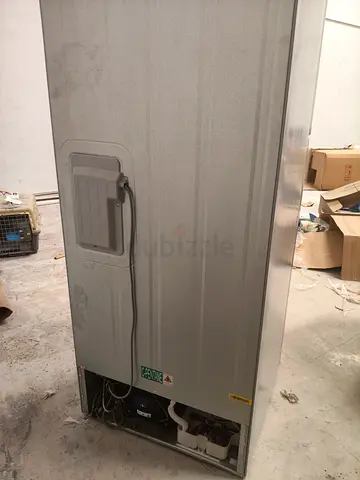 Used upright refrigerator / freezer - needs repair (rear view shown)