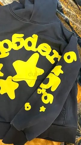 Black and yellow spider hoodie