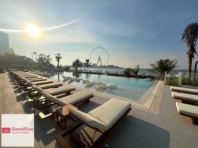 2BDR, High Floor Best View, JBR Private Beach