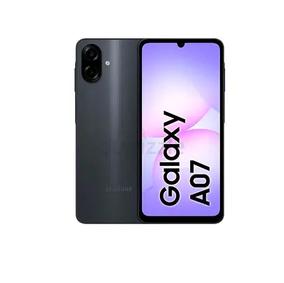 Samsung Galaxy A07 Smartphone in Black