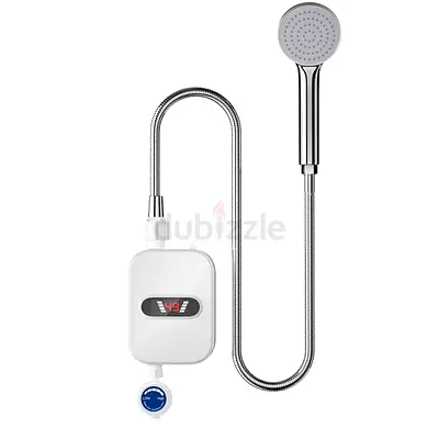 Portable Electric Instant Shower Water Heater with Handheld Showerhead