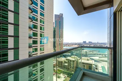 Partial Sea View | 1BR With Balcony | Prime Area