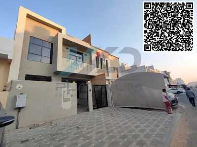 Townhouse for rent in Ajman, featuring 5 master bedrooms, at a very reasonable price.