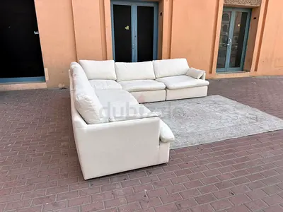 Comfortable Home Center Swin feather 🪶 filled Modular Living room Sofa