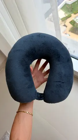 Memory Foam Travel Neck Pillow — Comfortable U-Shaped Support