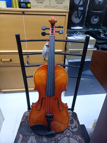 Full-size Violin in Good Condition with Case and Bow (Ready to Play)