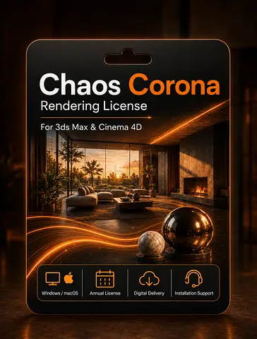 Chaos Corona Rendering License for 3ds Max and Cinema 4D