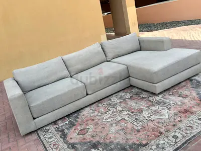 Excellent Condition crate and barrel L shape sofa
