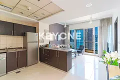 Furnished 1BR | Marina & City Views | High Floor