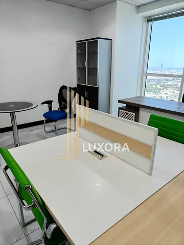 GRADE A | FURNISHED OFFICE | HIGH FLOOR | SEA VIEW | FLEXIBLE CHEQUES.