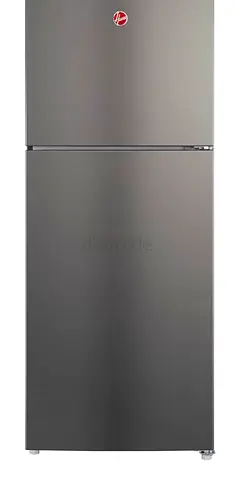 Hoover Top Freezer Refrigerator - Stainless Steel Finish, Good Condition