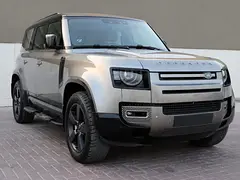 GCC Spec...Land Rover Defender 110 X-Dynamic HSE 2025.. Premium special order paint "Silicon Silver"