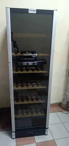 Vestfrost Brand Latest Model Dual Temperature Wine Cooler Capacity 197 Bottles.