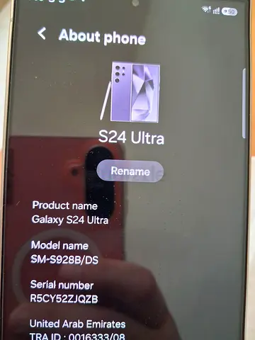 Samsung Galaxy S24 Ultra - SM-S928B (perfect Condition)