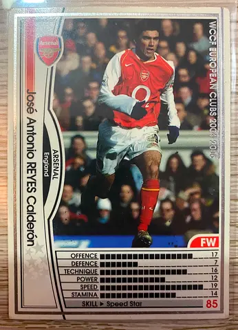 José Antonio Reyes - 2005-06 Panini WCCF European Clubs 15