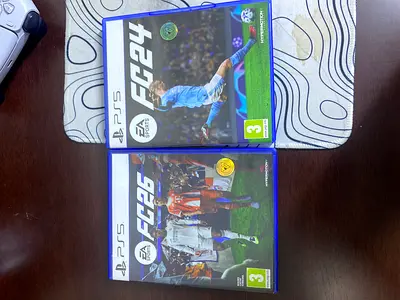 FIFA 24 AND FIFA 26 Two Original PS5 Game Discs (Like New)