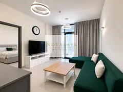 Furnished 1BR Apartment | City View | Central Park Tower JVC
