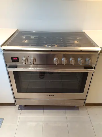 Bosch Series 8 Top Gas Oven Electric Cooking Range For Sale 90CM