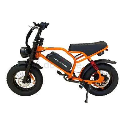 Windhorse V8 Mini Brand New Fat Tires Hybrid E-Bike with Artificial Engine Sound |