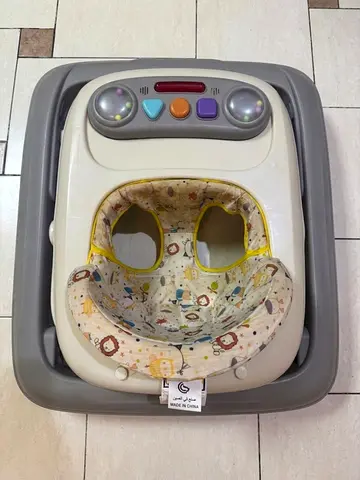 Baby Walker with Interactive Tray - Used, Good Condition