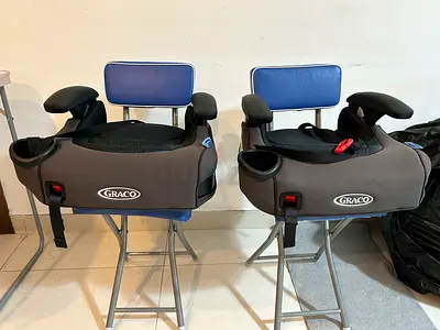 Pair of Graco Convertible Booster Seats - Good Condition