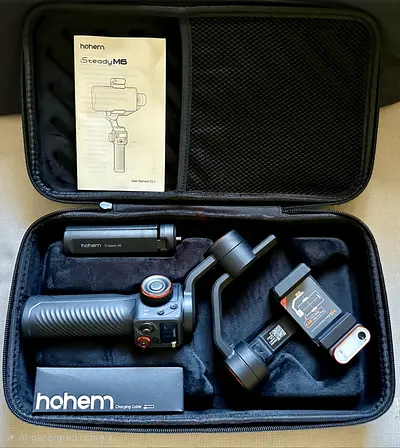 Hohem iSteady M6 Handheld Gimbal Stabilizer with Carry Case