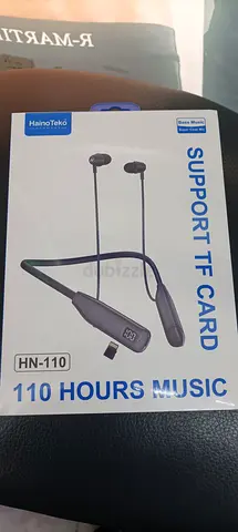 Haino Teko HN-110 Bluetooth Neckband Earphones – 110 Hours Music, TF Card Support