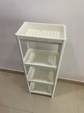 4 Layer IKEA Plastic Shelf Unit