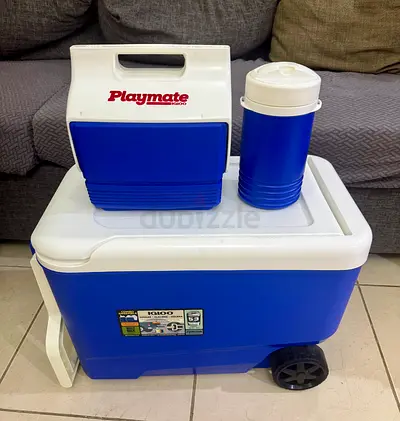 IGLOO COOLBOX SET OF 3 (Great for camping) Made in USA