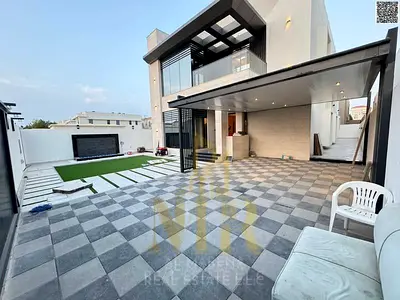 🏡 Corner Villa for Sale in Al Rawda 3 – Ajman | 5,000 Sq. Ft. | 5 Master Bedrooms | Central AC