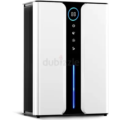 3L Dehumidifier with Digital Humidity Display, Air Filter, Auto Shut-off, Sleep Mode & 7-Color Light
