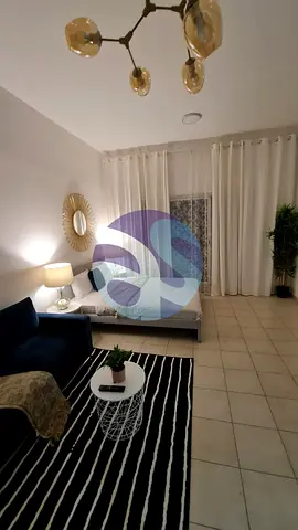 Fully Furnished Studio | Modern Interior | Community View | Discovery Gardens