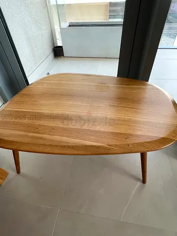 Wooden coffee table